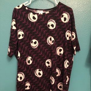 Lularoe XS Disney Irma Jack Skellington
